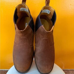 Timberland Two-Tone Brown and Black Men's Boots